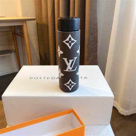 lv tumbler with temperature price|Louis Vuitton temperature display vacuum insulated thermos.